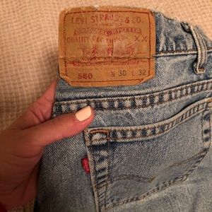 Vintage 560 Levi’s Mom Jeans